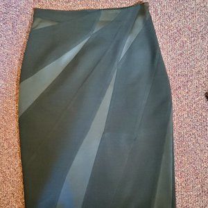 Karen Millen, Size 6, and Black/Satin Details